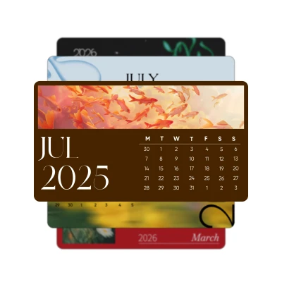 Ai generated calendars