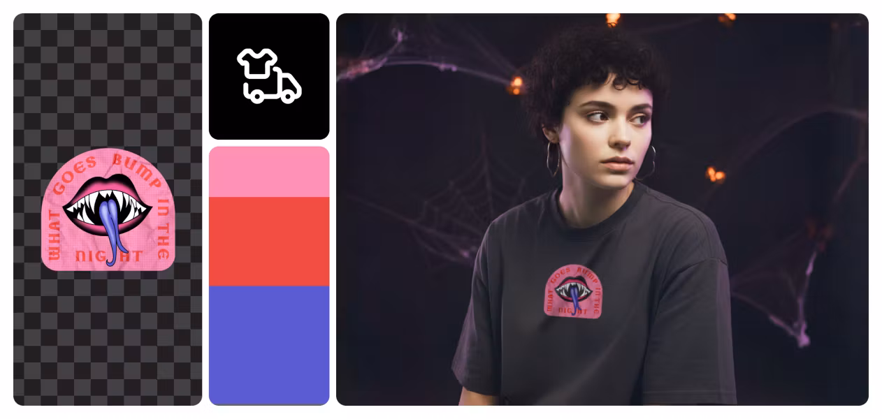 Design and print Halloween T-shirts