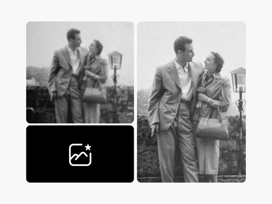 restore old photos with AI