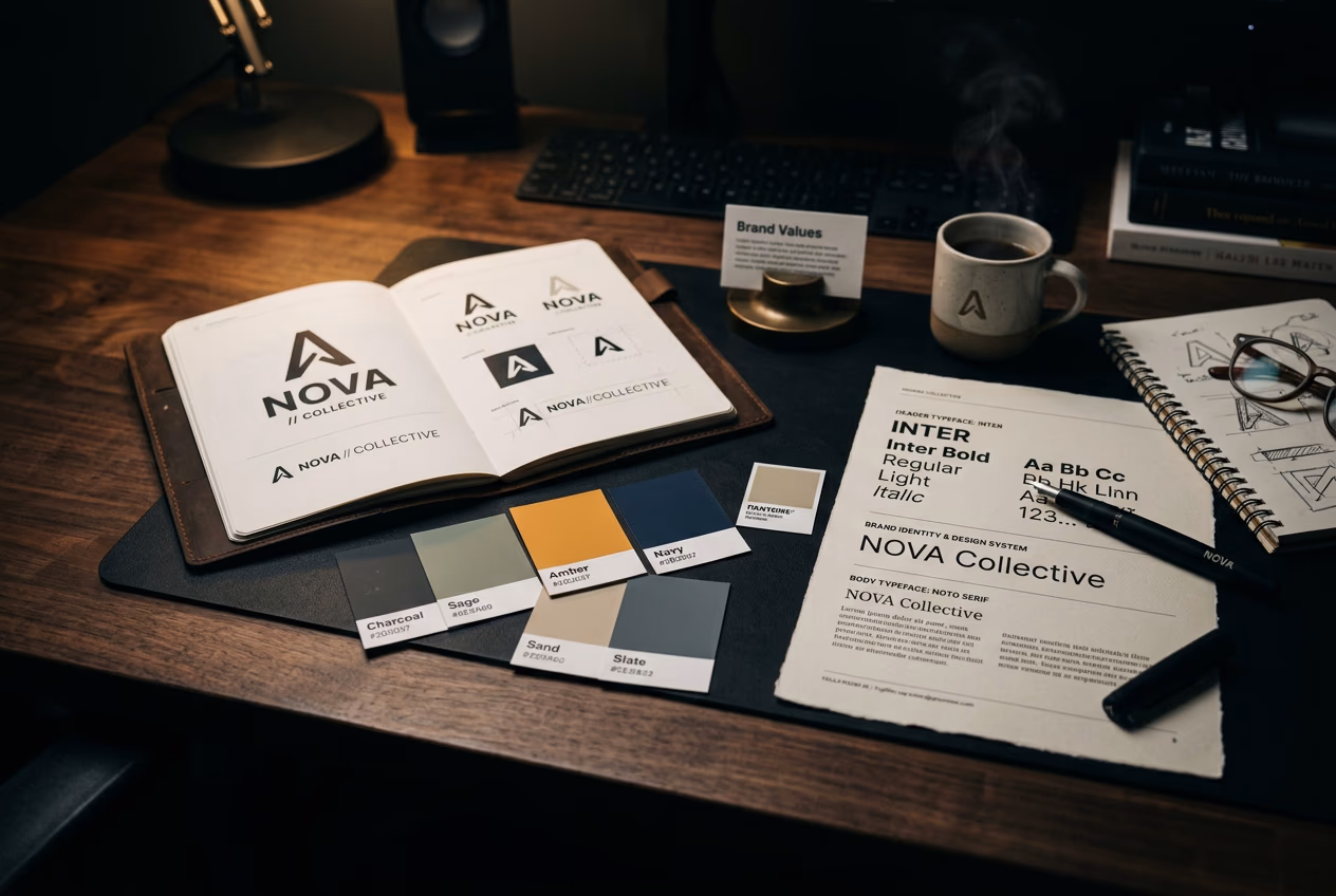 How to build a brand identity kit workflow in Picsart Flow preview