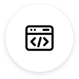 Icon for HTML code