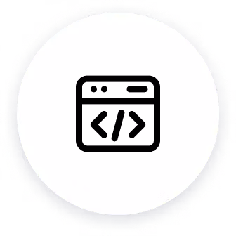 Icon for HTML code