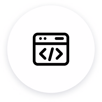 Icon for HTML code