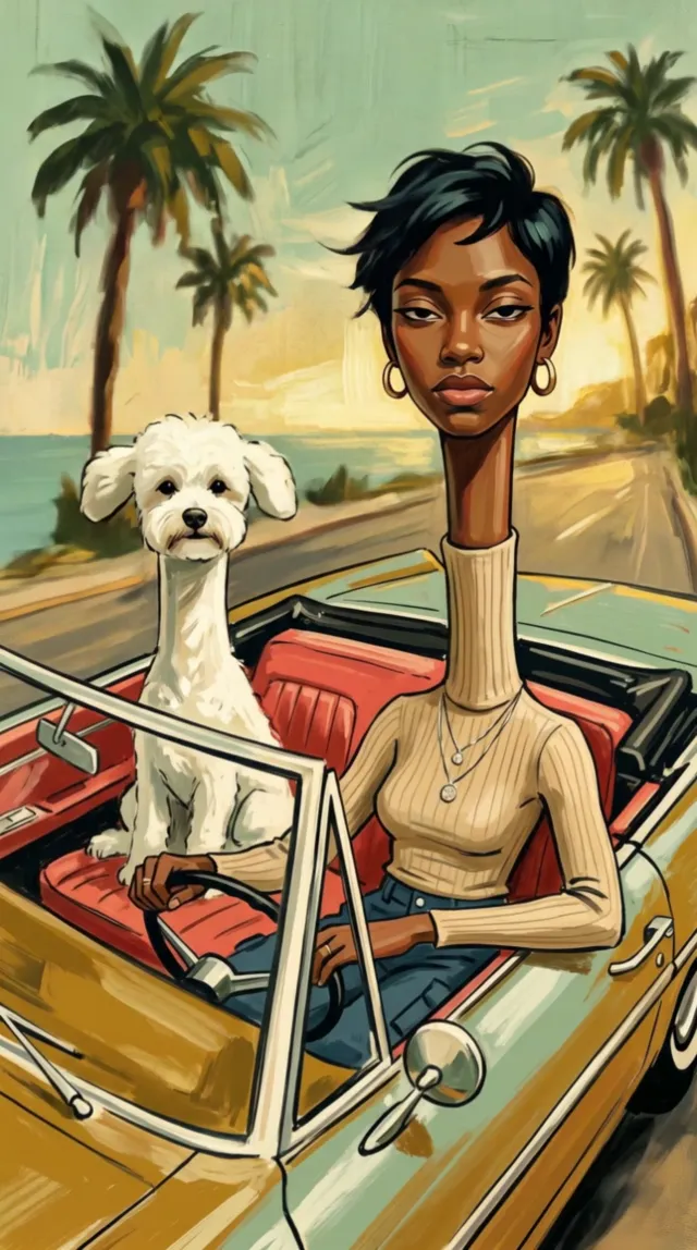 Mid-century illustration video, One Click, Free | Gen.ai
