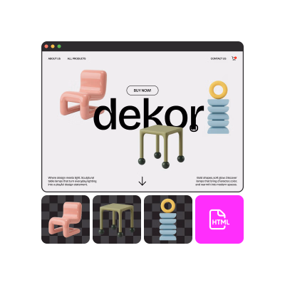 What means html export