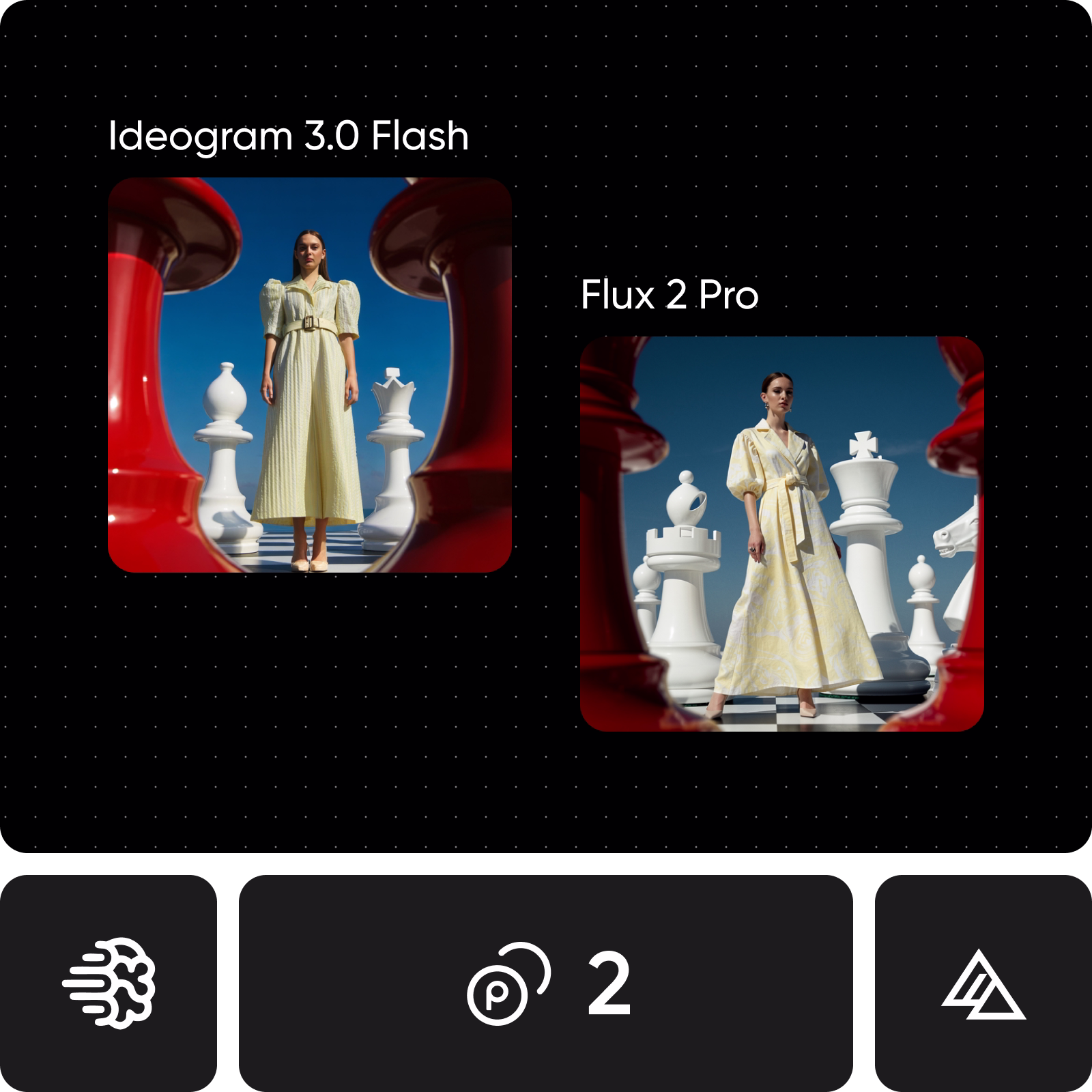 Try Ideogram 3.0 Flash and Flux 2 Pro in Picsart AI Playground