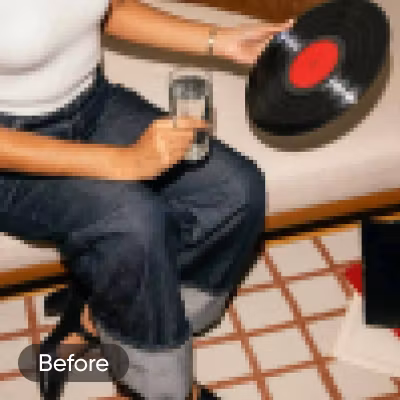before change