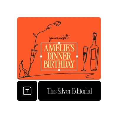 Simple invitation printing