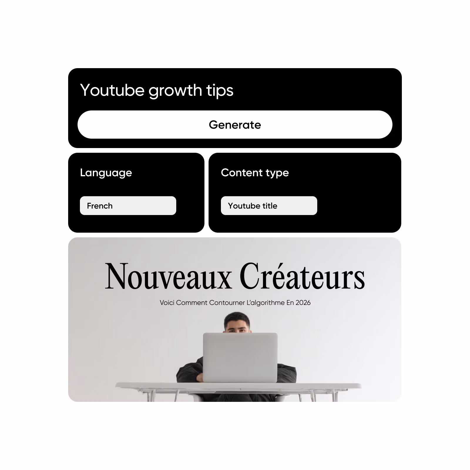 Generate any type of headline for any purpose
