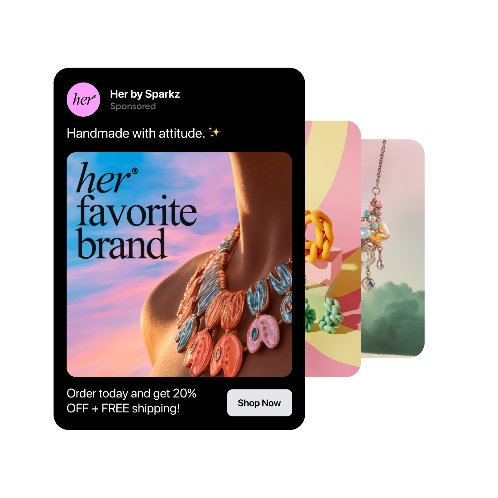 Fast and simple static ad generation interface