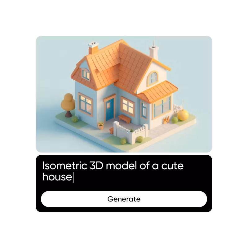 Create 3d models with ai 3d model generator
