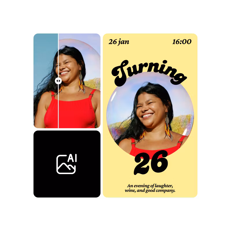 Design, customize and print invitations