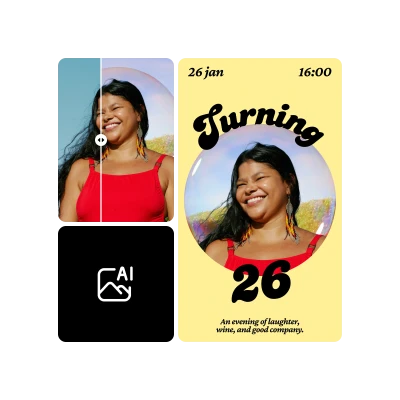 Design, customize and print invitations