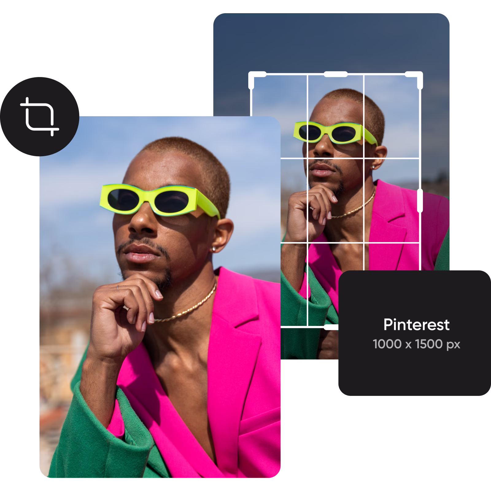 The easiest way to&nbsp;crop images online