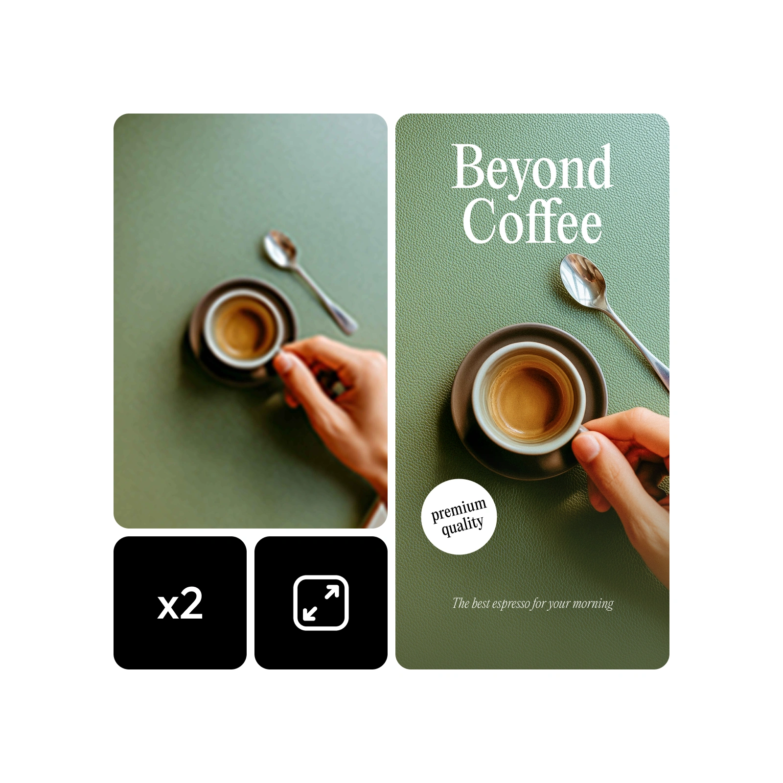 Enhance image quality with Picsart's AI enhancer