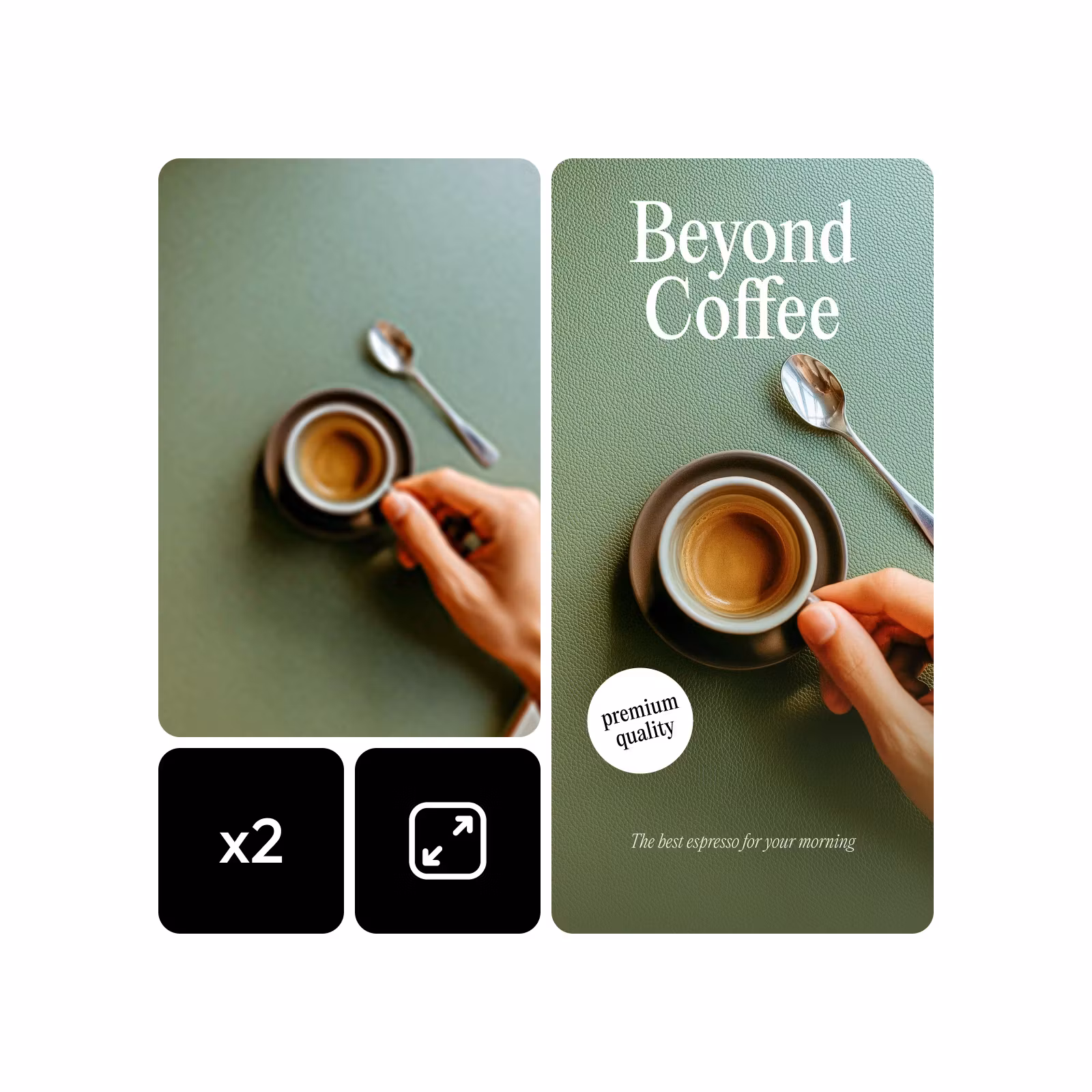 Enhance image quality with Picsart's AI enhancer