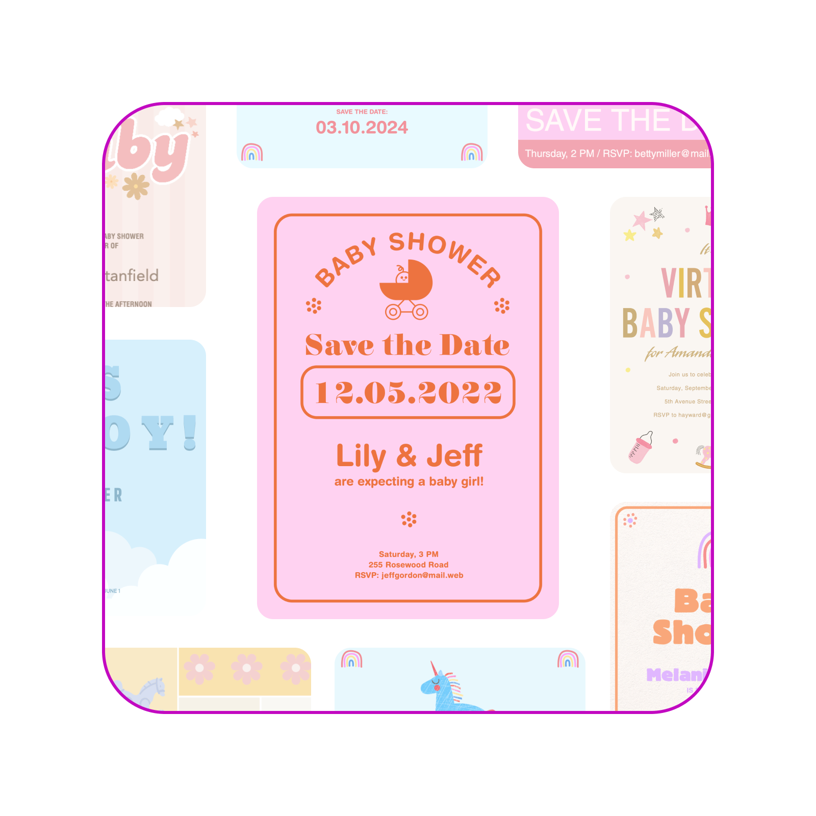 Step-by-step guide to creating baby shower invitations