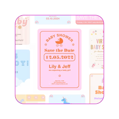 Step-by-step guide to creating baby shower invitations
