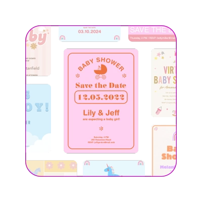 Step-by-step guide to creating baby shower invitations