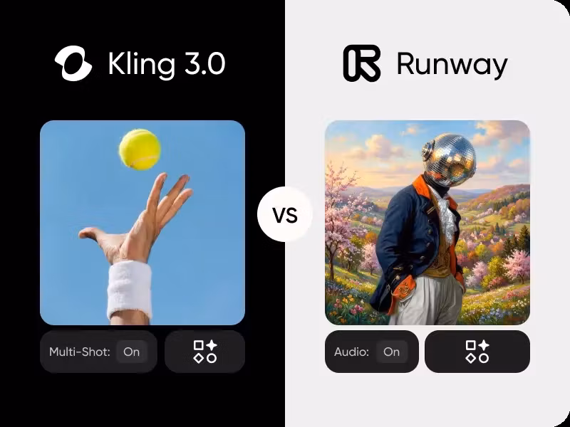 Kling vs Runway AI video generator comparison