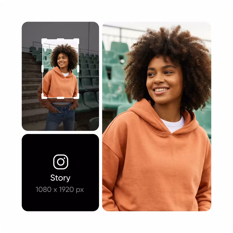 Resize images in seconds with Picsart image resizer