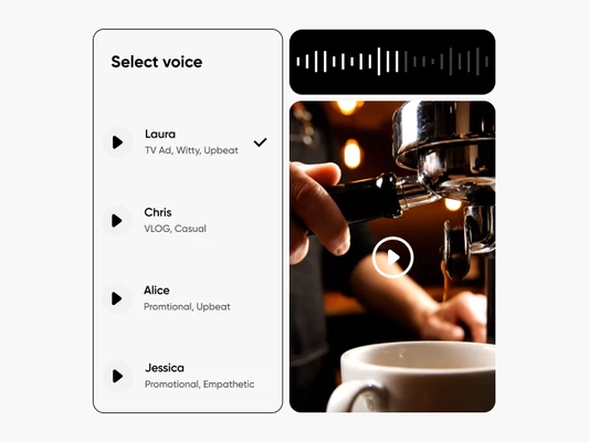 AI voiceover generator