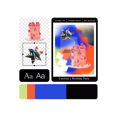 Personal birthday card maker