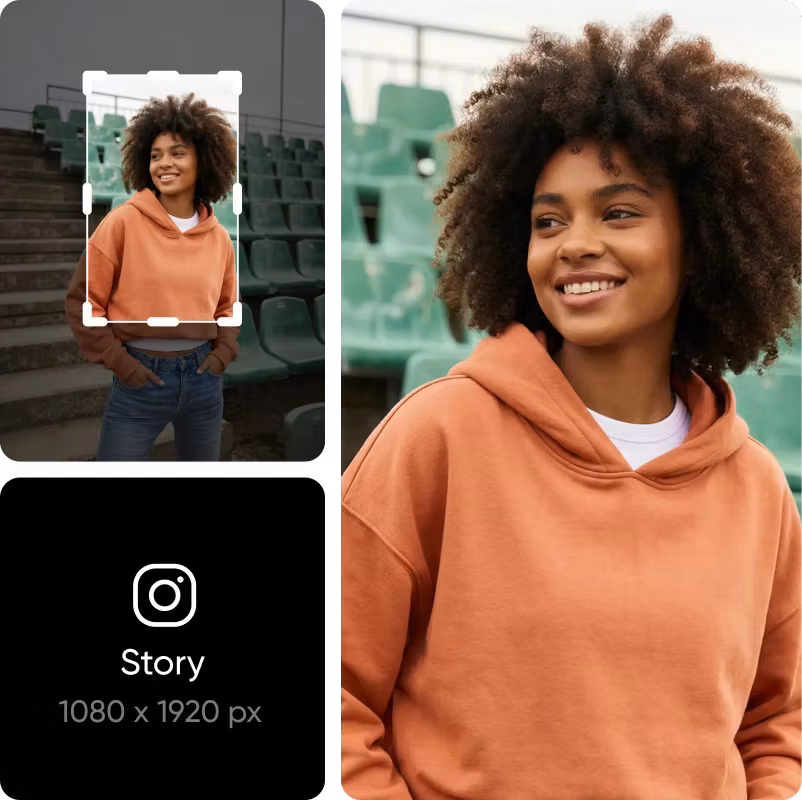 Resize images in seconds with Picsart image resizer