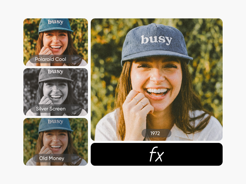 Picsart's collection of photo effects and filters