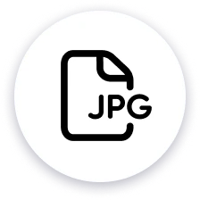 Icon for psd to jpg conversion