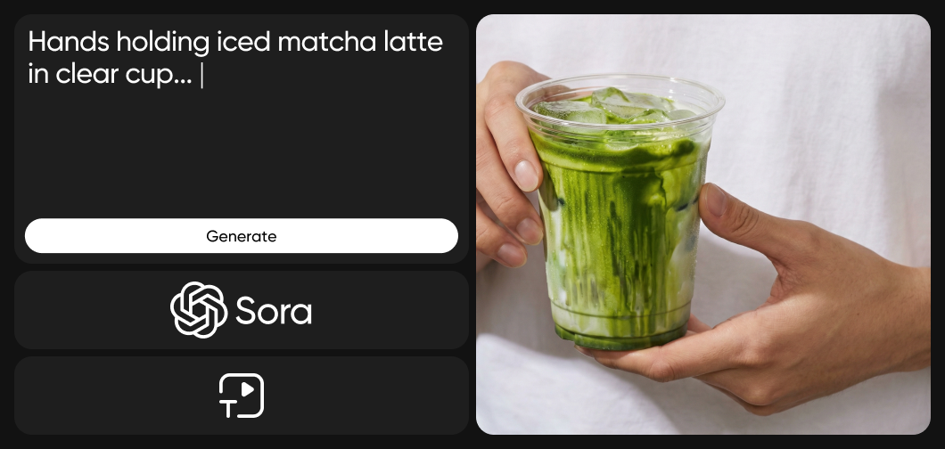 Sora for generating videos