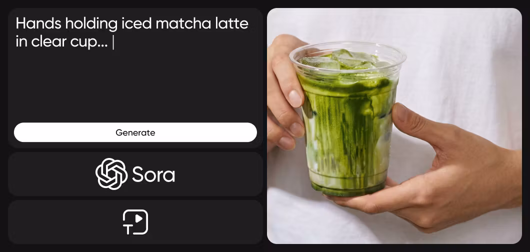 Sora for generating videos