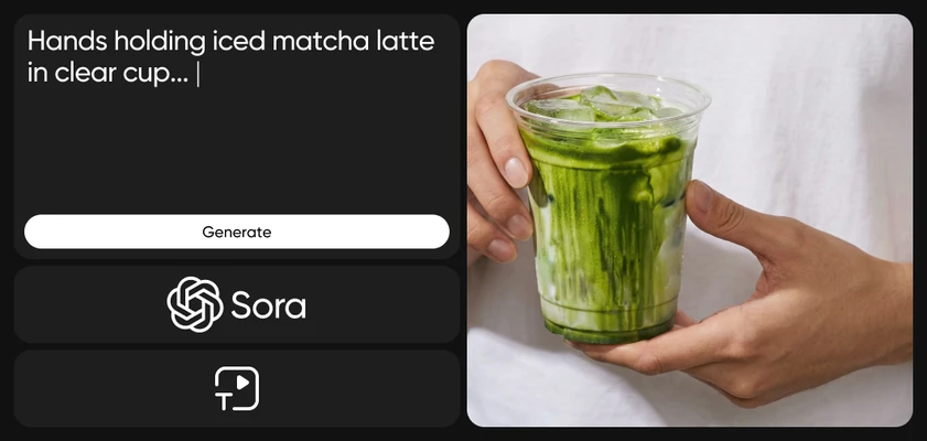 Sora for generating videos