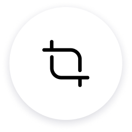 icon for free video cropping