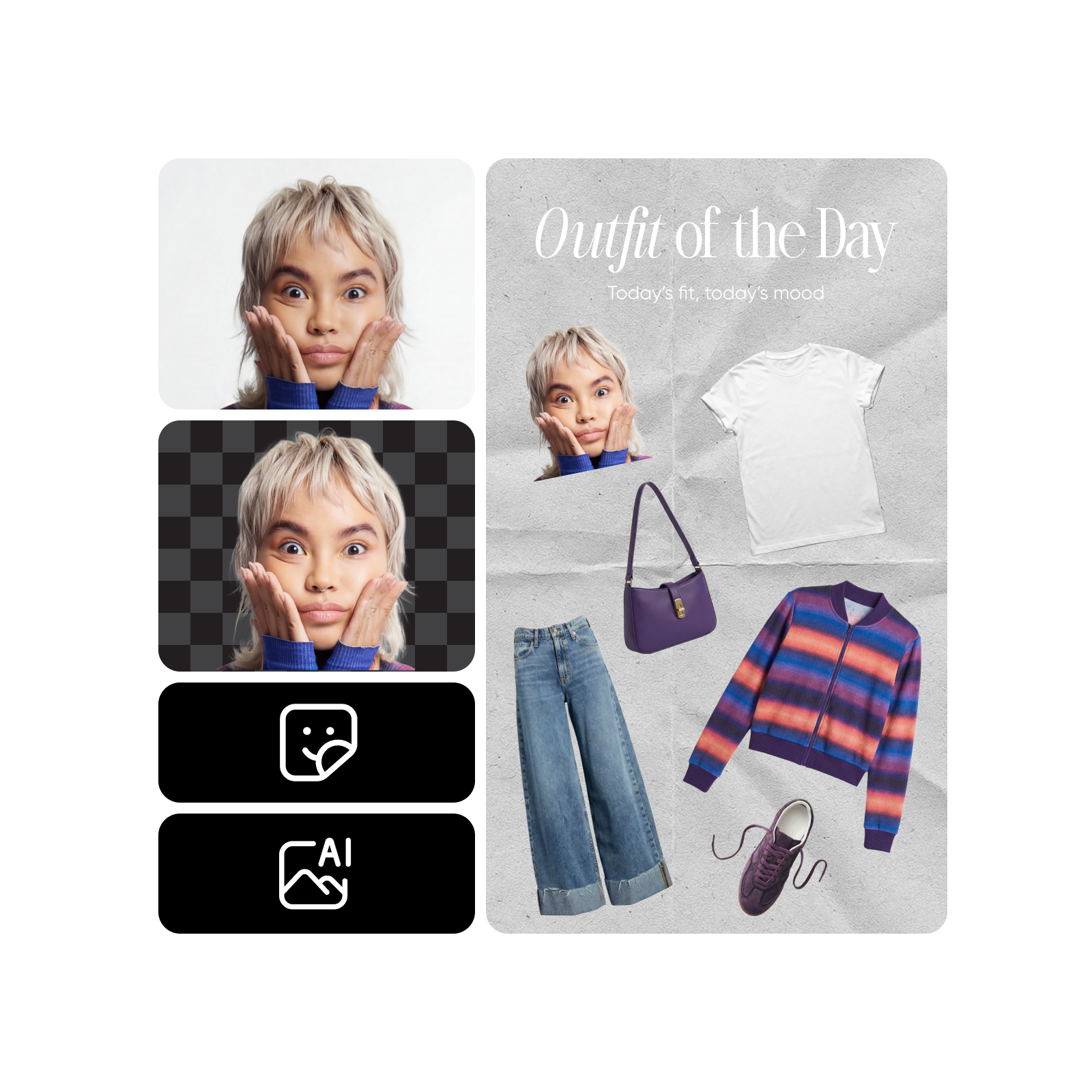 Create stunning stickers with AI