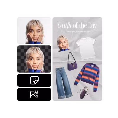 Create stunning stickers with AI