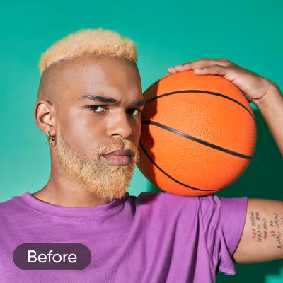 before change