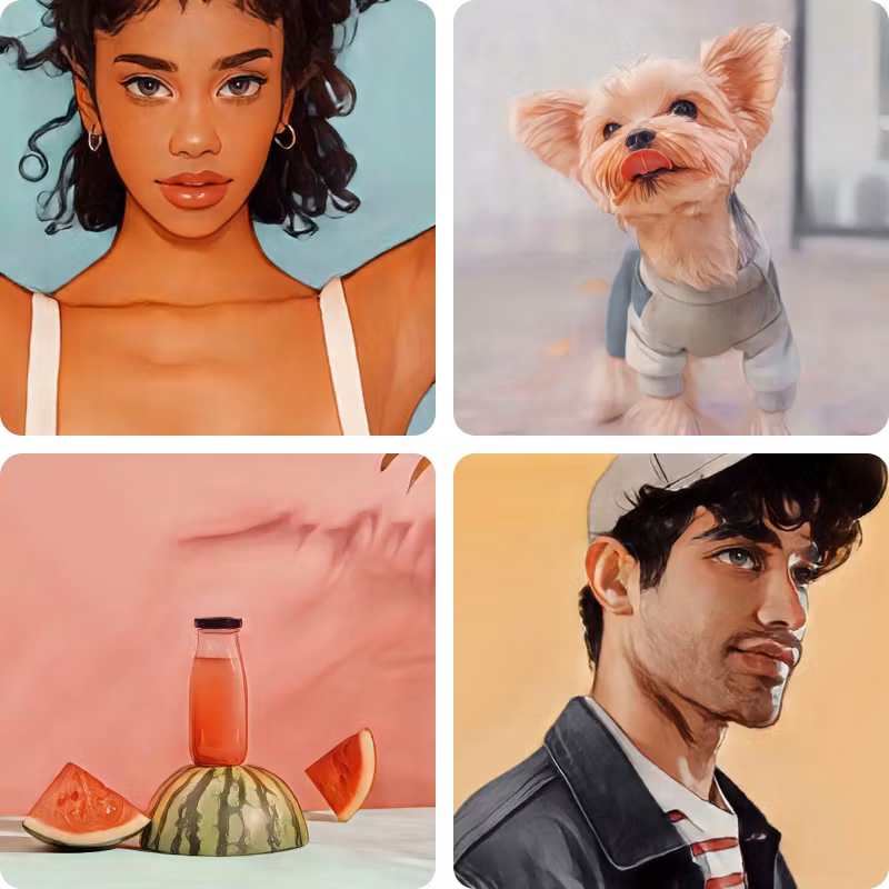 add cartoon and anime photo filter with Picsart photo editor