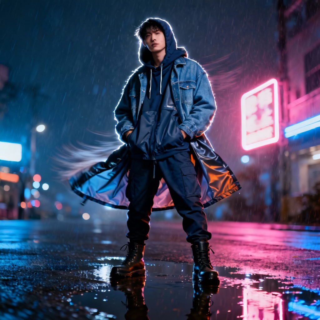 Streetwear editorial — city grit