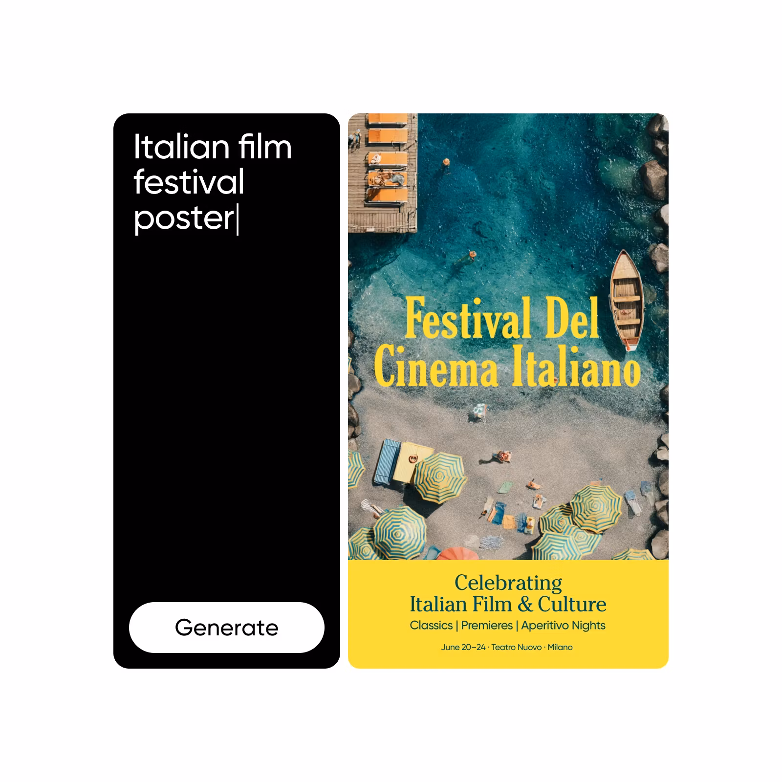 ai posters in seconds