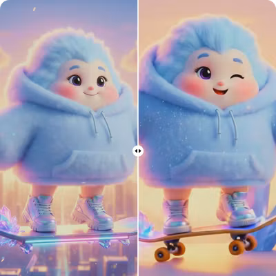 Picsart Aura helps with all ai image and video generation right in the chat