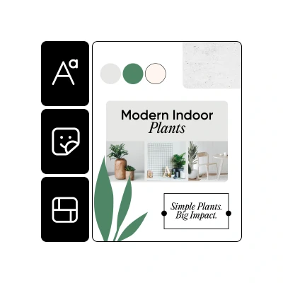 Design templates on infinite canvas