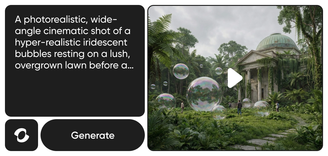 Kling for generating videos from text