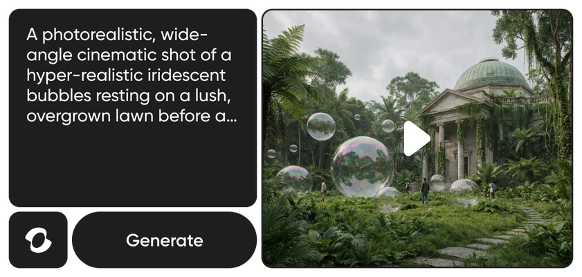 Kling for generating videos from text