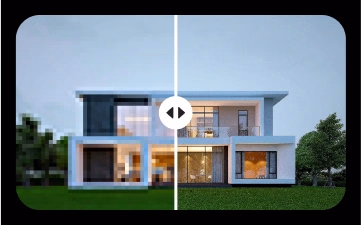 صورة مكسوة بالبكسلات تمت استعادتها بواسطة الذكاء الاصطناعي