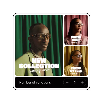 How to bulk create visual variations using data