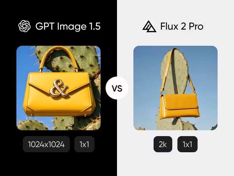 GPT Image 1.5 vs Flux 2 Pro AI image model comparison